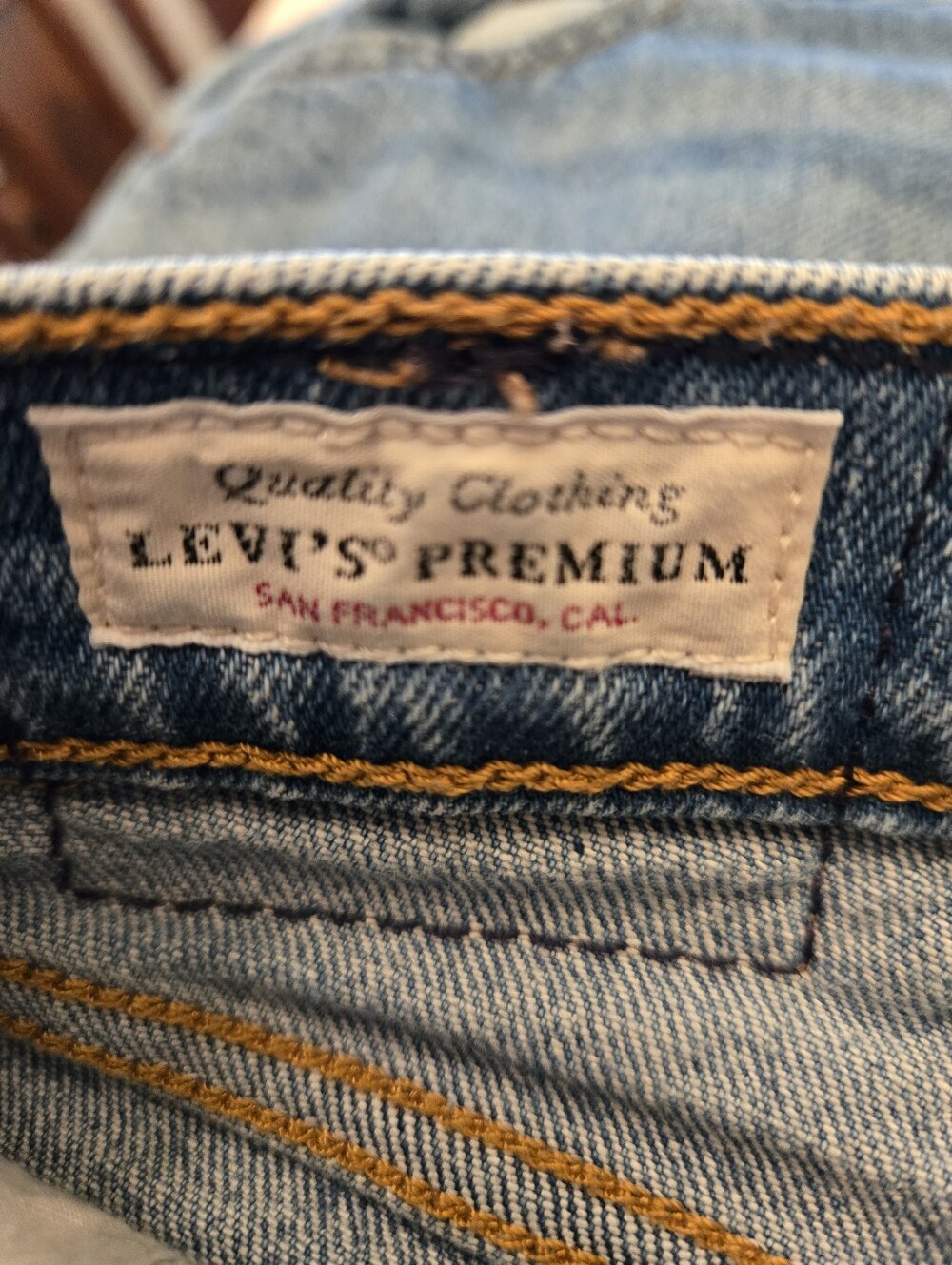 Levis Jeans Straight Leg Ribcage Ankle Length 🎃 RETAIL $110- - Picture 8 of 11